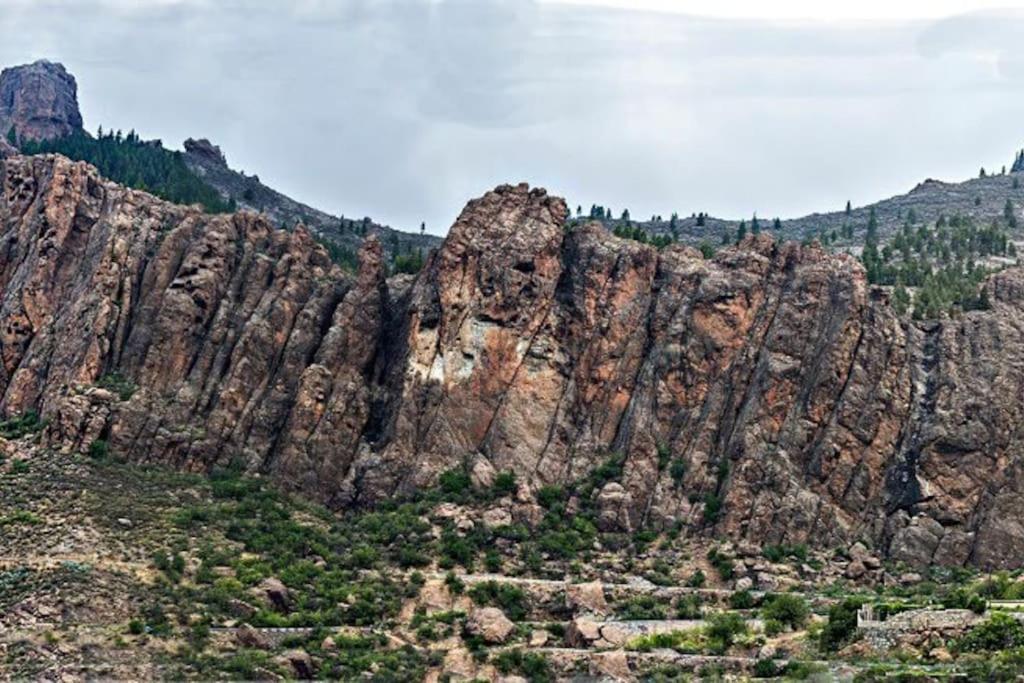 Willa Casa Cueva El Pedregal Tejeda Zewnętrze zdjęcie